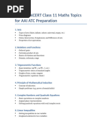 Grade 11 Mathematics Revision Notes | PDF