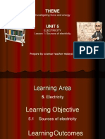 UNIT 5 Lesson 1 Electricity