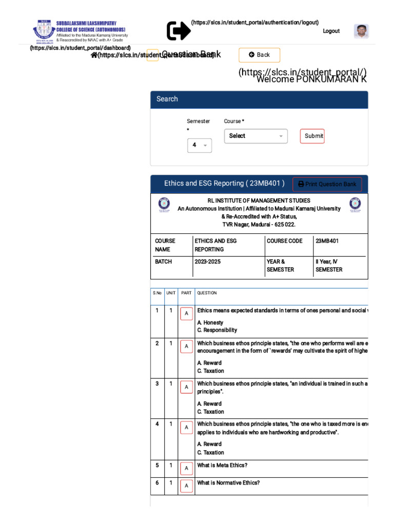 Ethics and ESG Reporting Questions | PDF | Sustainability | Corporate ...