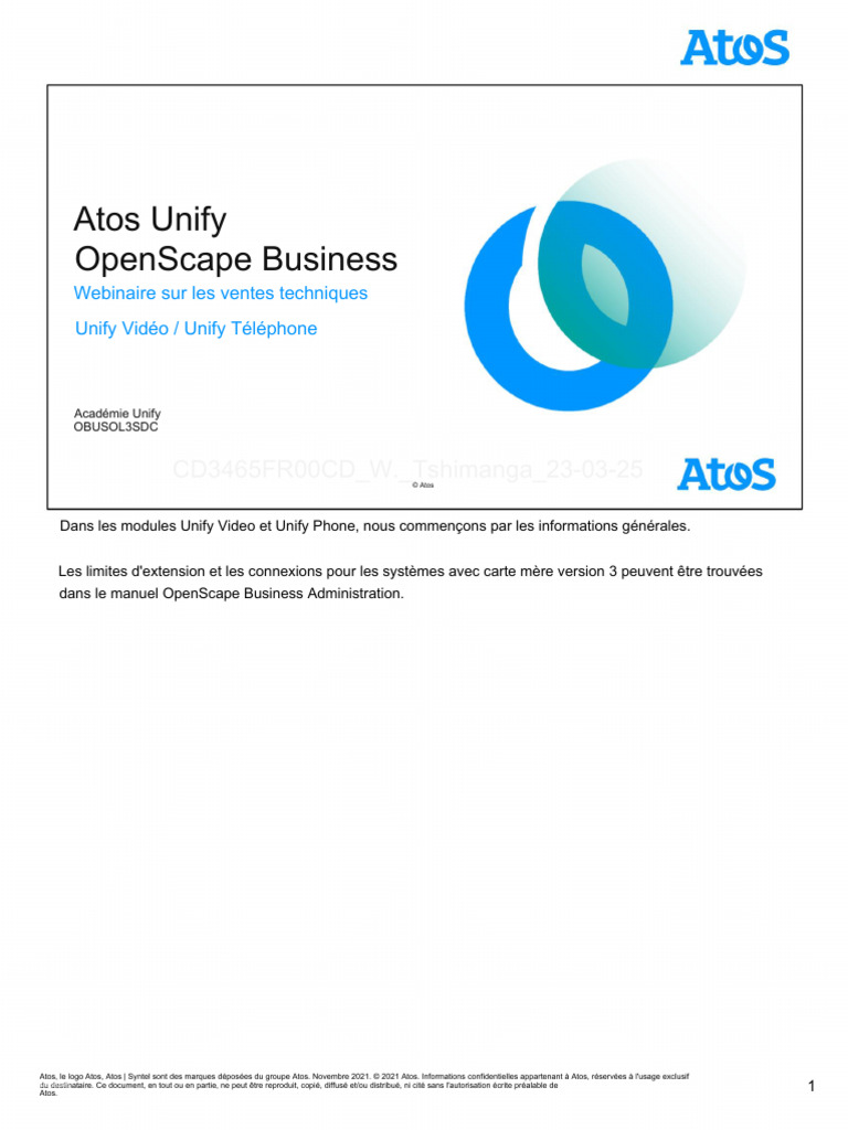 Guide d'utilisation d'Unify Video | PDF | Cloud computing | Android ...