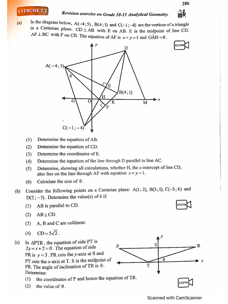 Analytical Geometry | PDF