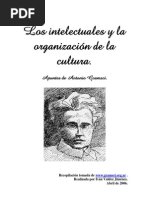 Los intelectuales y la organización de la cultura