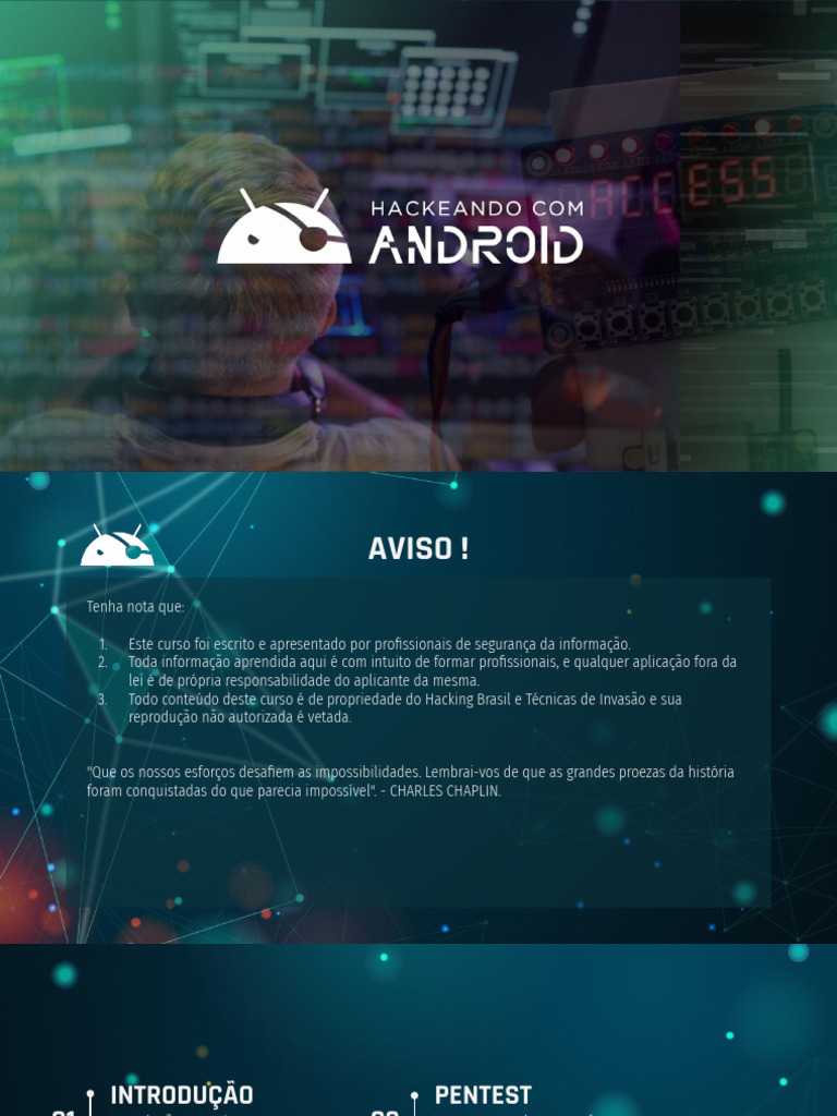 Curso de Ethical Hacking com Android | PDF | Teste de penetração ...