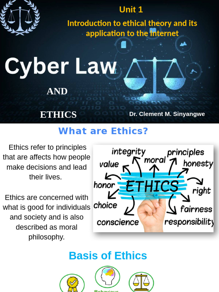 Ethical Theories and Digital Ethics Guide | PDF | Utilitarianism ...