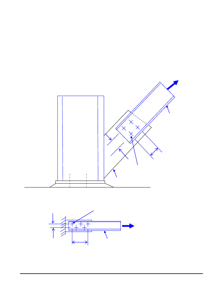 Steel Structure Connection Design Guide | PDF | Bending | Mechanical ...