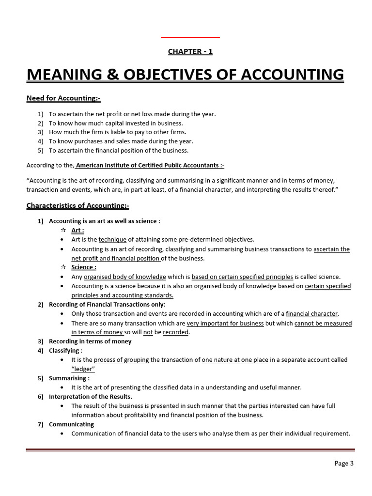 Xi Accountancy Short Notes | PDF | Expense | Debits And Credits