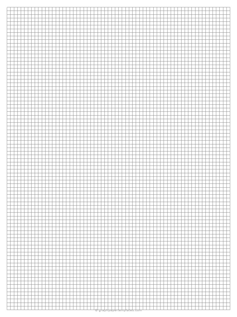 1 8 Inch Graph Paper | PDF