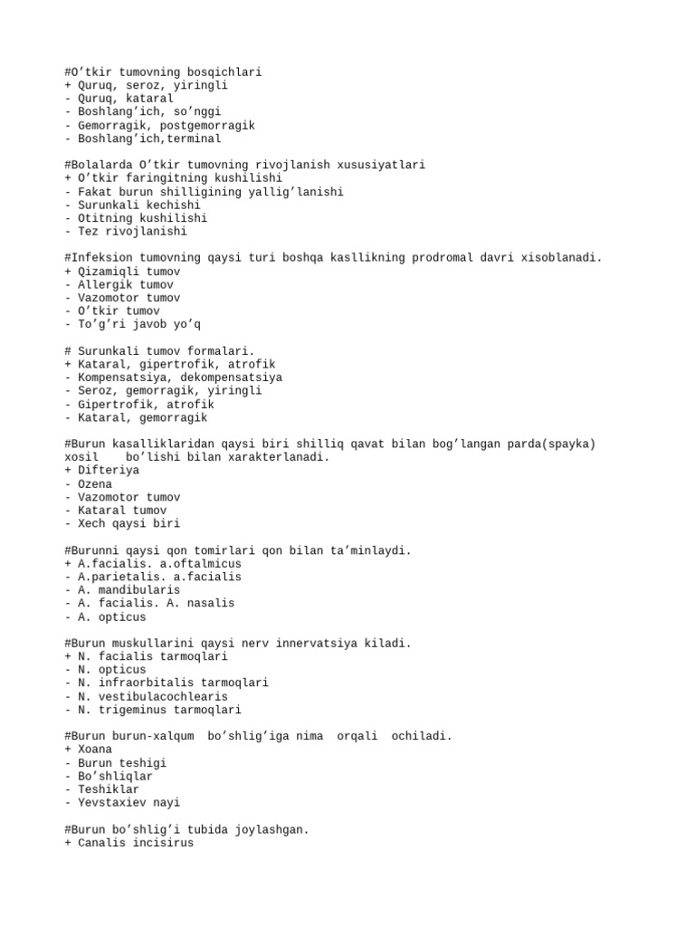 Ogiz tomogining oqishi