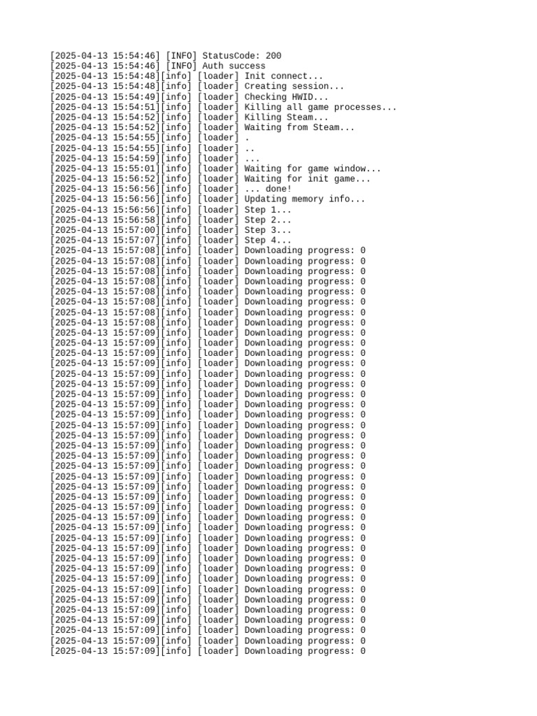 Game Loader Progress Log | PDF | System Software | Software