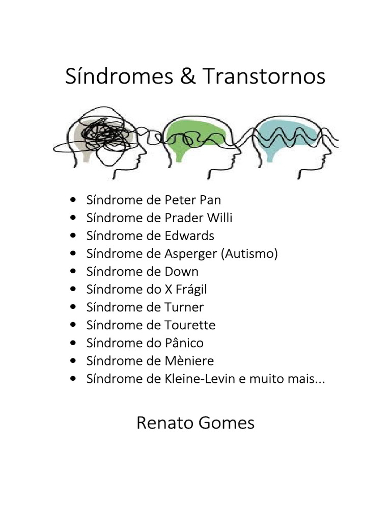 Síndromes e Transtornos Comuns | PDF | Síndrome de Tourette ...