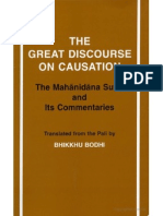 The Great Discourse On Causation (Mahānidāna Sutta) - Bhikkhu Bodhi