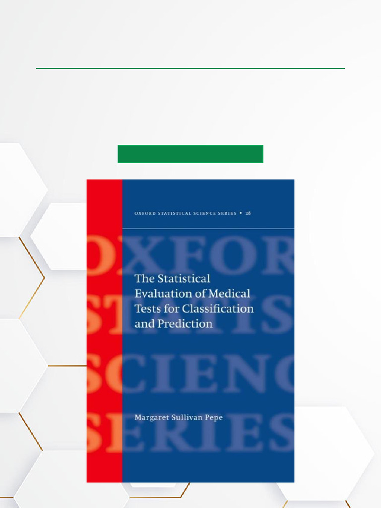 Statistical Evaluation of Medical Tests | PDF | Receiver Operating ...