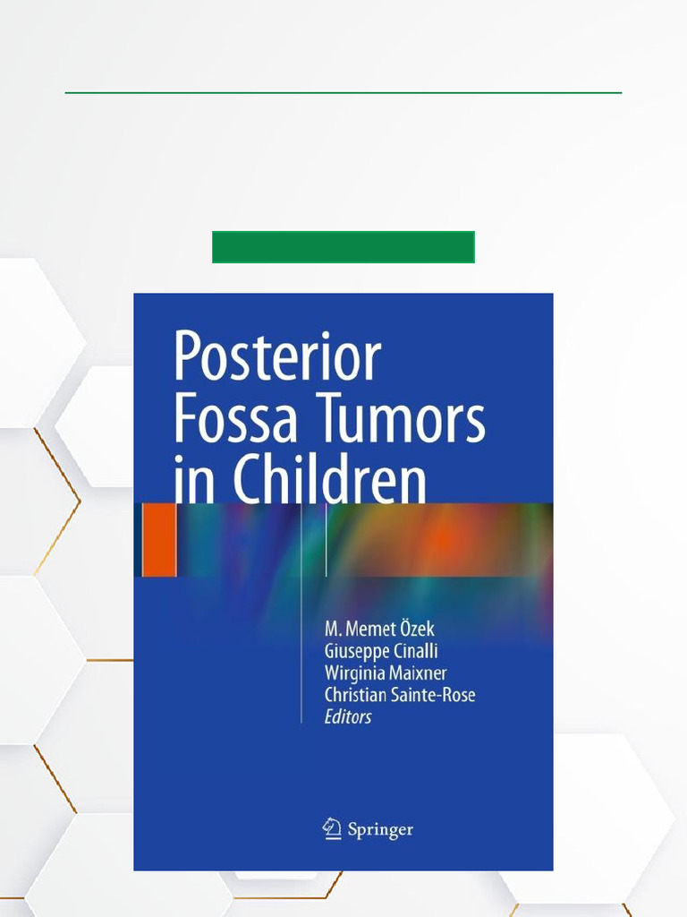 Pediatric Posterior Fossa Tumors Guide | PDF | Brainstem | Doctor Of ...