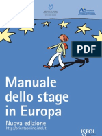 Manuale Dello Stage in Europa23!11!11 N