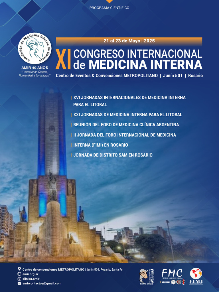 Congreso Internacional de Medicina Interna 2025 | PDF | Septicemia ...