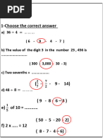 Grade 6 Maths Exam Paper - June 2021 | PDF | Qualifications