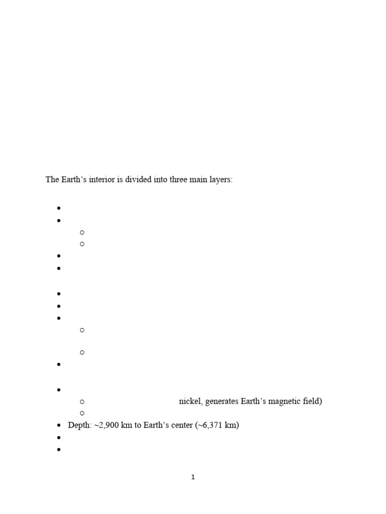 Introduction To Earth S Structure Pdf Plate Tectonics Earth