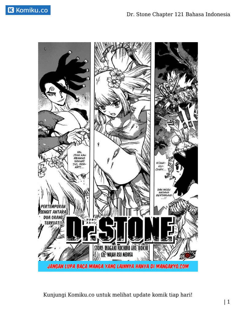 Dr. Stone 121: Baca Bahasa Indonesia | PDF