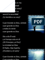 Cuan Grande Es Dios