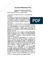 Psihologia Personalitătii