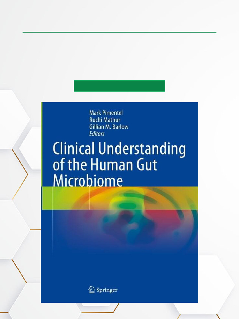 Clinical Understanding of The Human Gut Microbiome Optimized DOCX ...