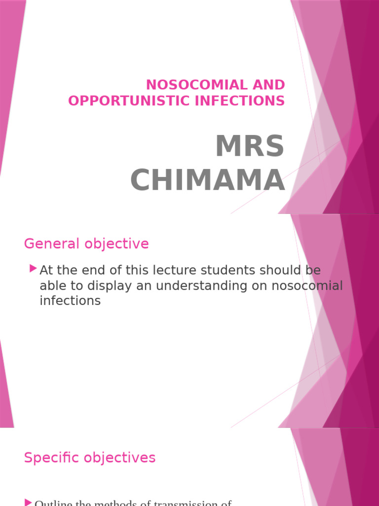 Nosocomial Infections 015742 | PDF | Hospital Acquired Infection ...