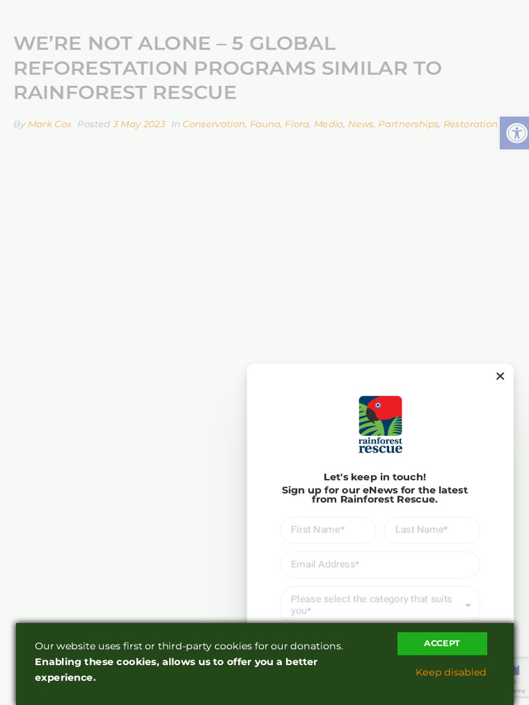 5GlobalReforestationPrograms News RainforestRescue 1746212623099 | PDF ...