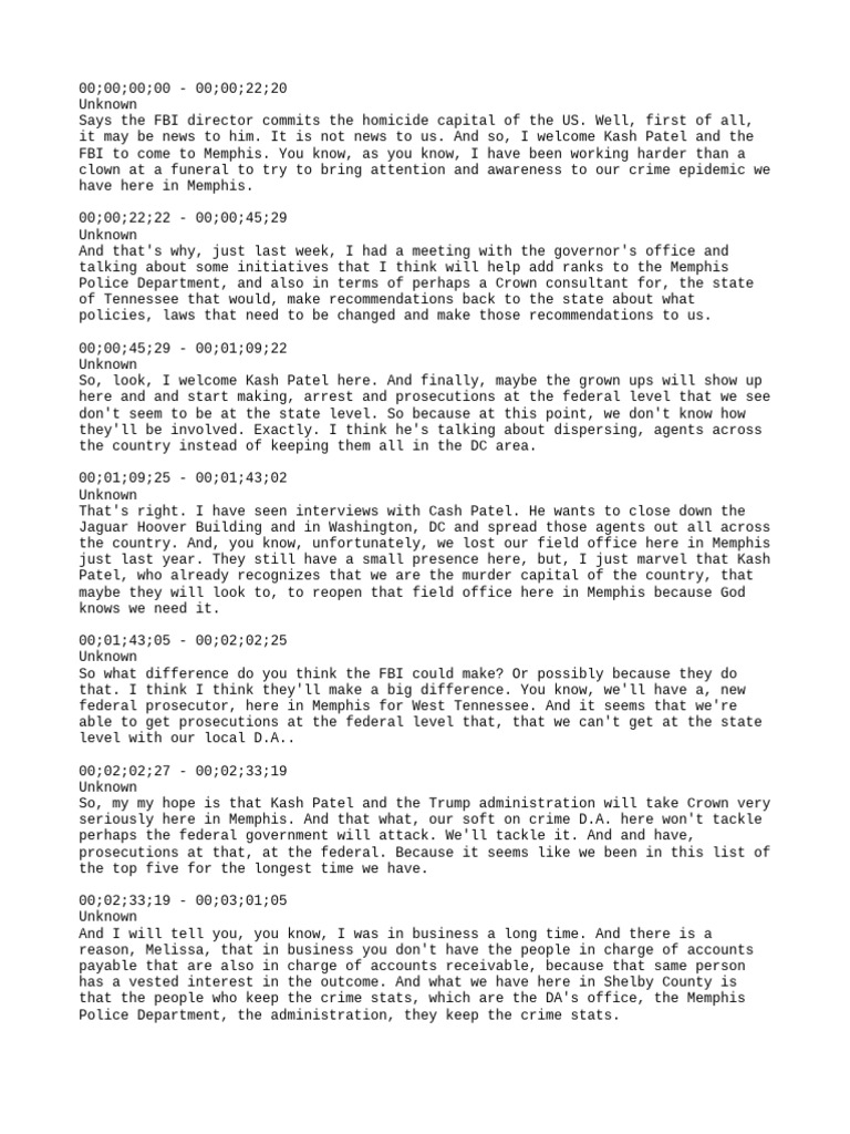 Brent Taylor Transcript | PDF | District Attorney | Crimes