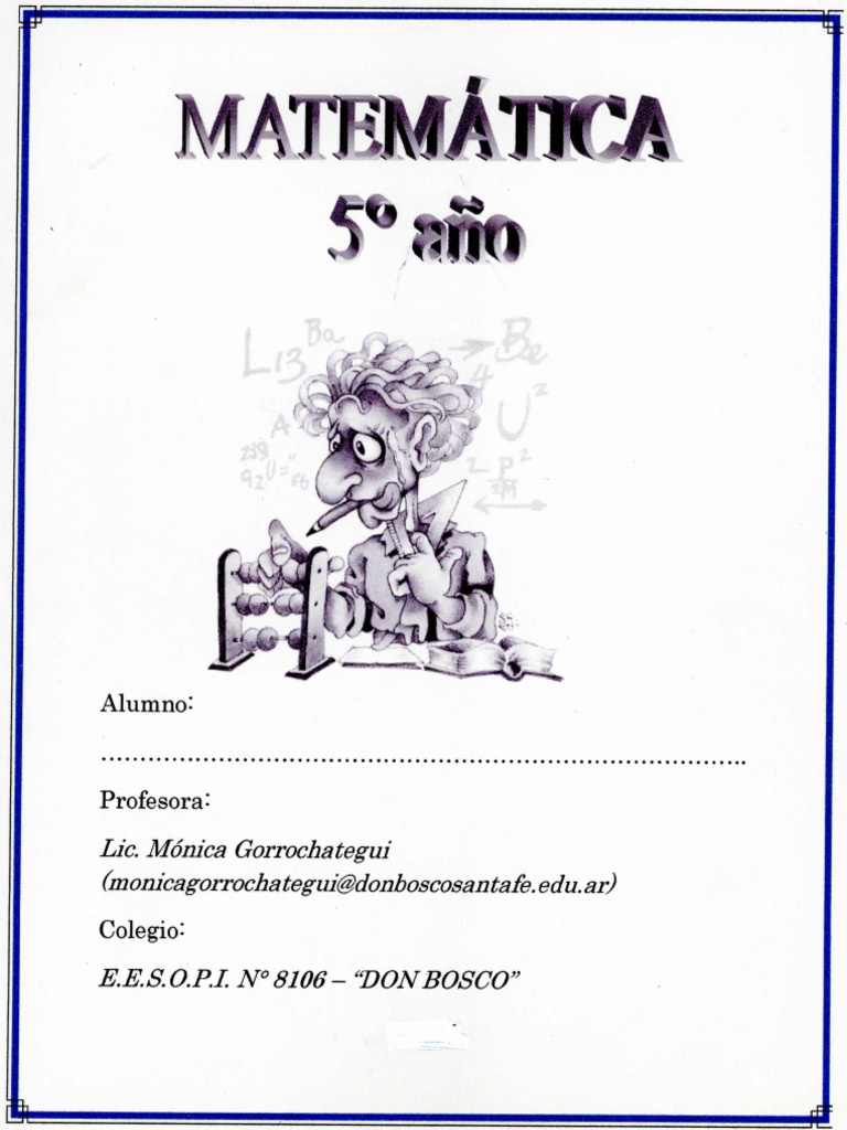 Cuadernillo 5to | PDF