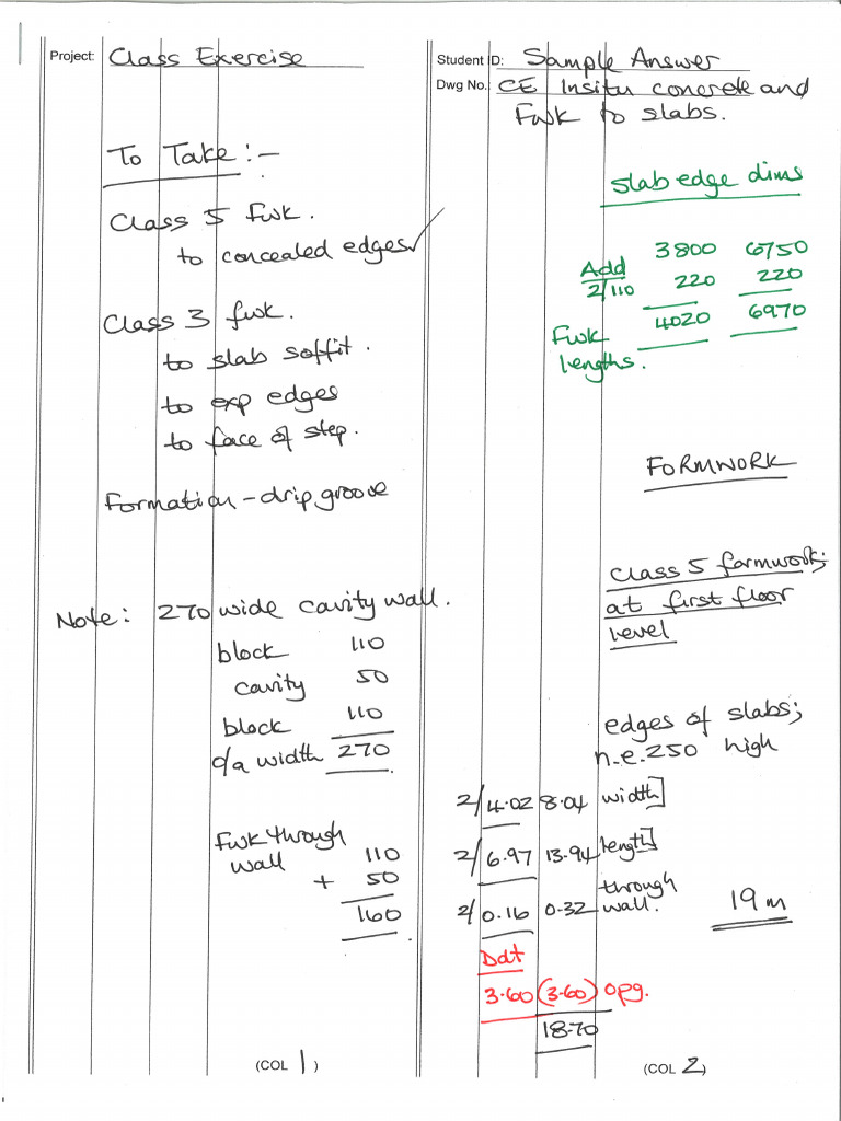 251 M1 CE Formwork to Slabs SA | PDF