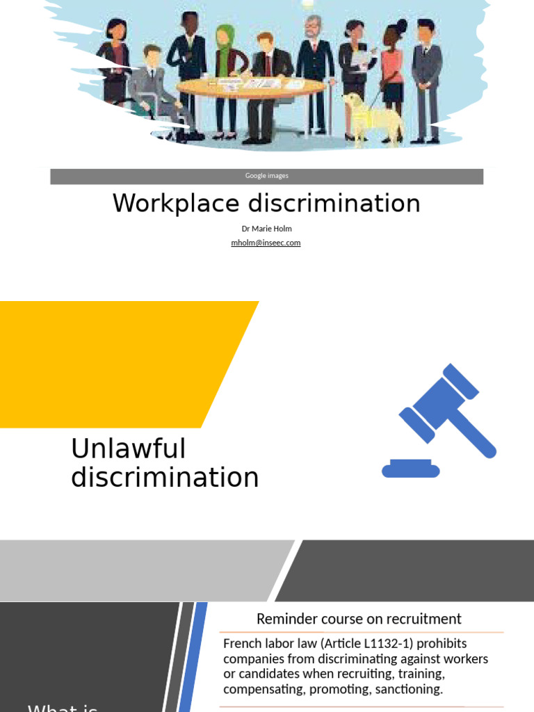 Understanding Workplace Discrimination | PDF | Affirmative Action ...