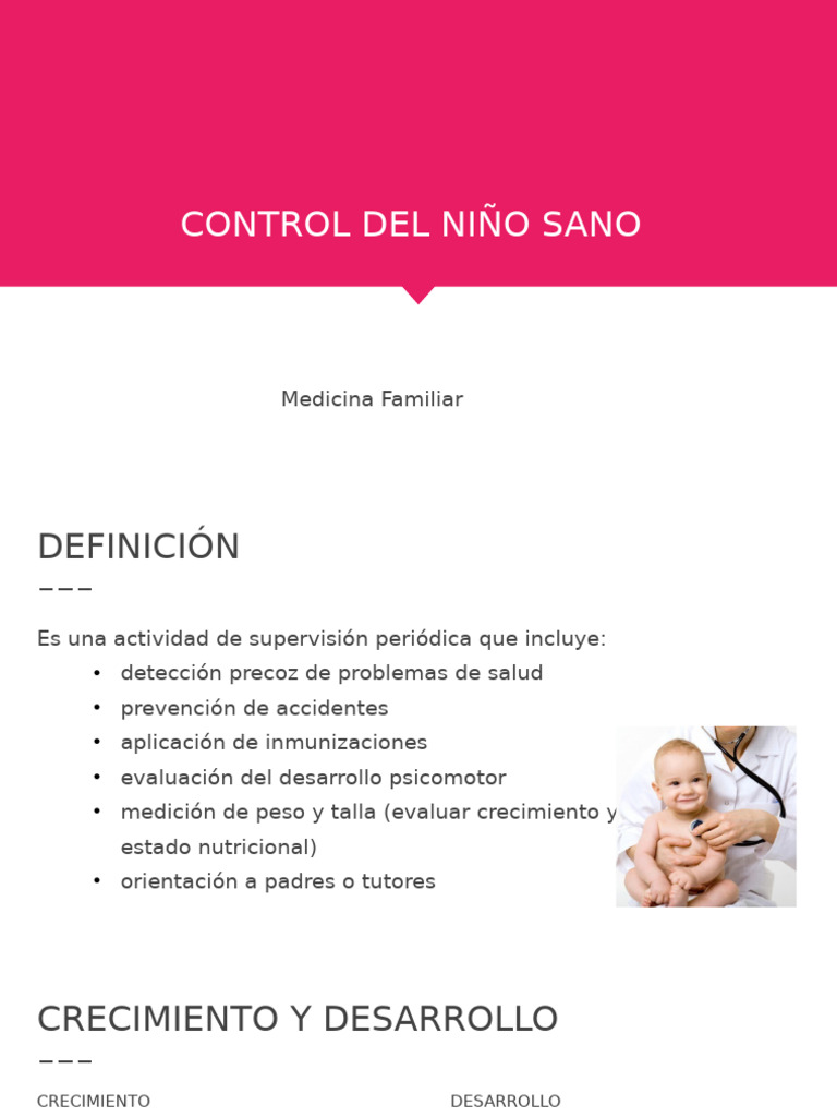Control Del Nino Sano | PDF | Amamantamiento | Diente