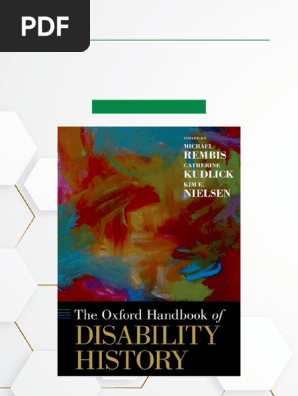 洋書 Disability History The Oxford Handbook Oxford Handbook of Disability History | PDF | Disability | Privacy