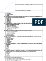 Biostatistics MCQ