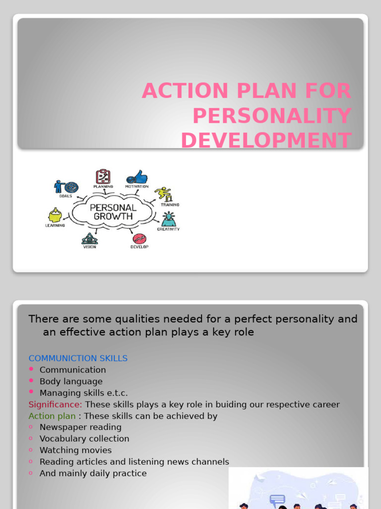 Action Plan For Personality Bdevelopment | PDF