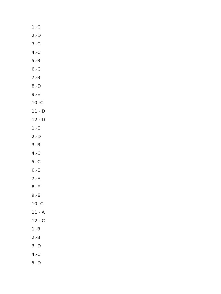 Réponses aux questions à choix multiples | PDF