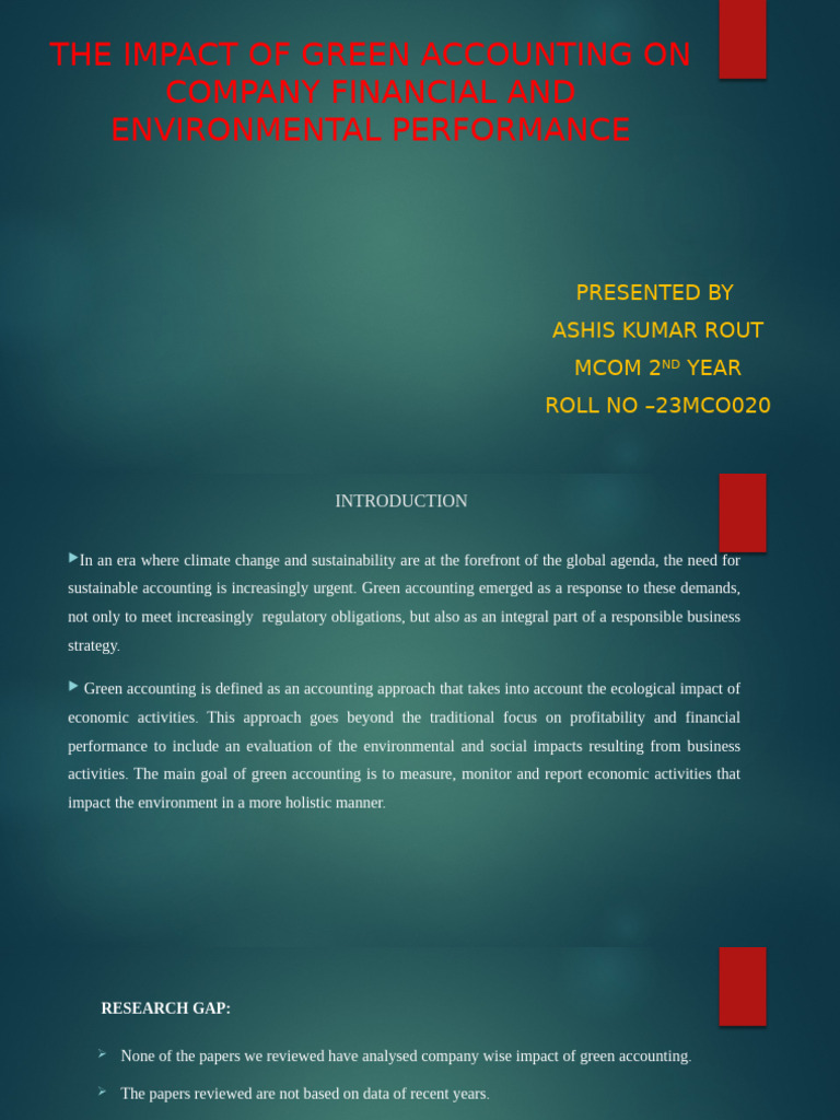 23MCO020 Ashis Kumar Rout | PDF | Climate Change Mitigation ...