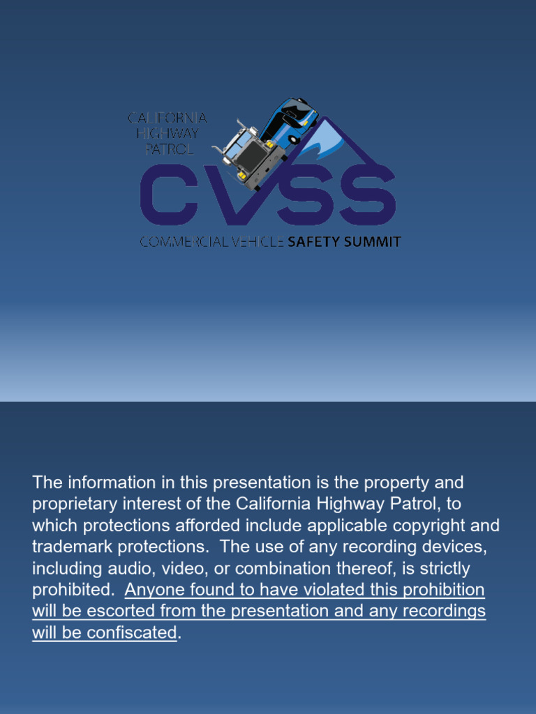 California BIT Inspection Checklist | PDF | Truck | Transport