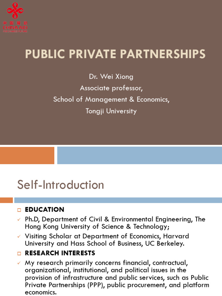 Understanding Public-Private Partnerships | PDF | Internal Rate Of ...