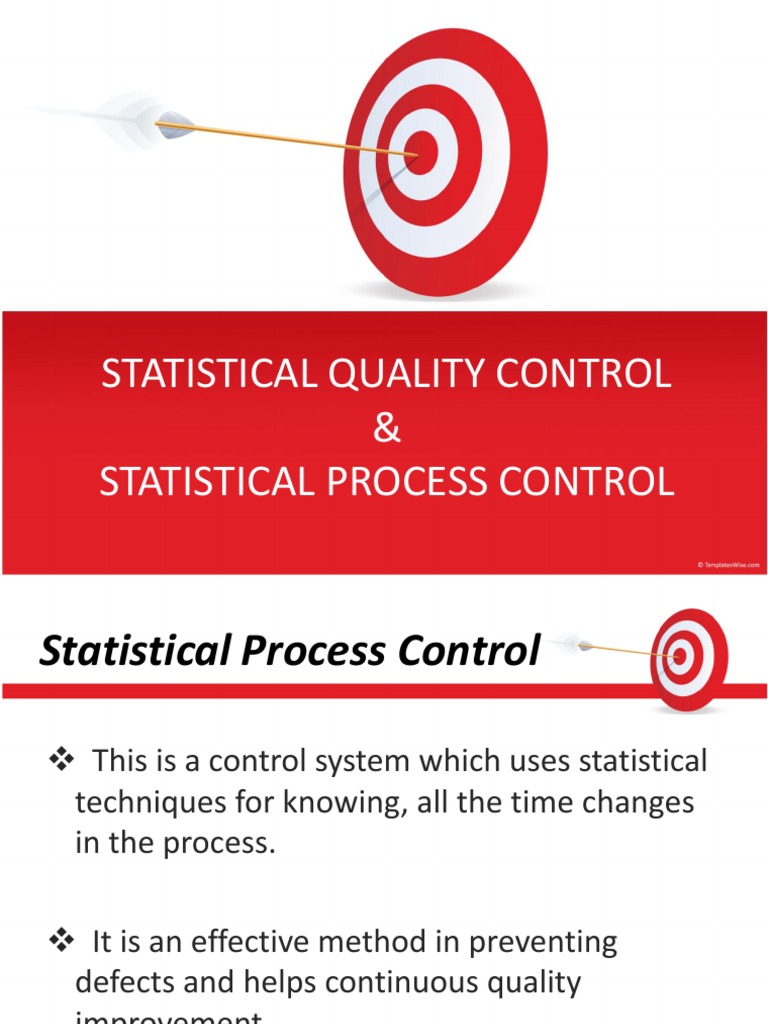 Statistical quality control scatter plot histogram