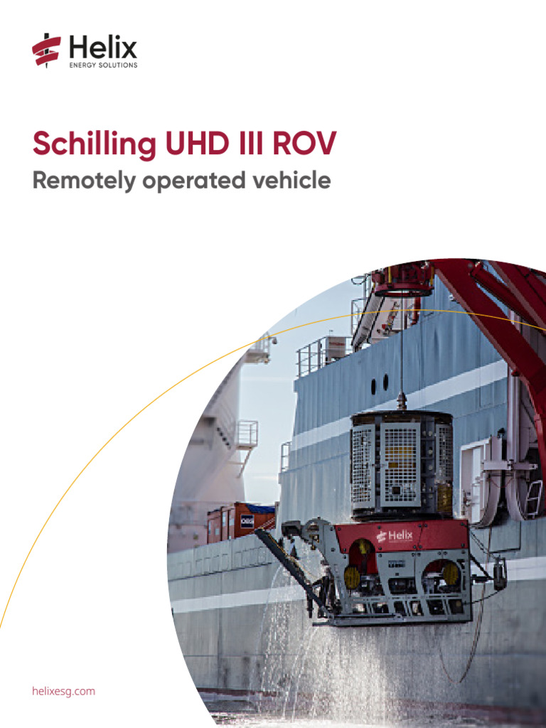 Schilling UHD-III ROV Overview | PDF