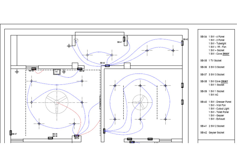 Electrical Switch and Socket Configurations | PDF