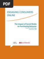 Download The Impact of Social Media on Purchasing Behavior by DEI Worldwide SN8667328 doc pdf