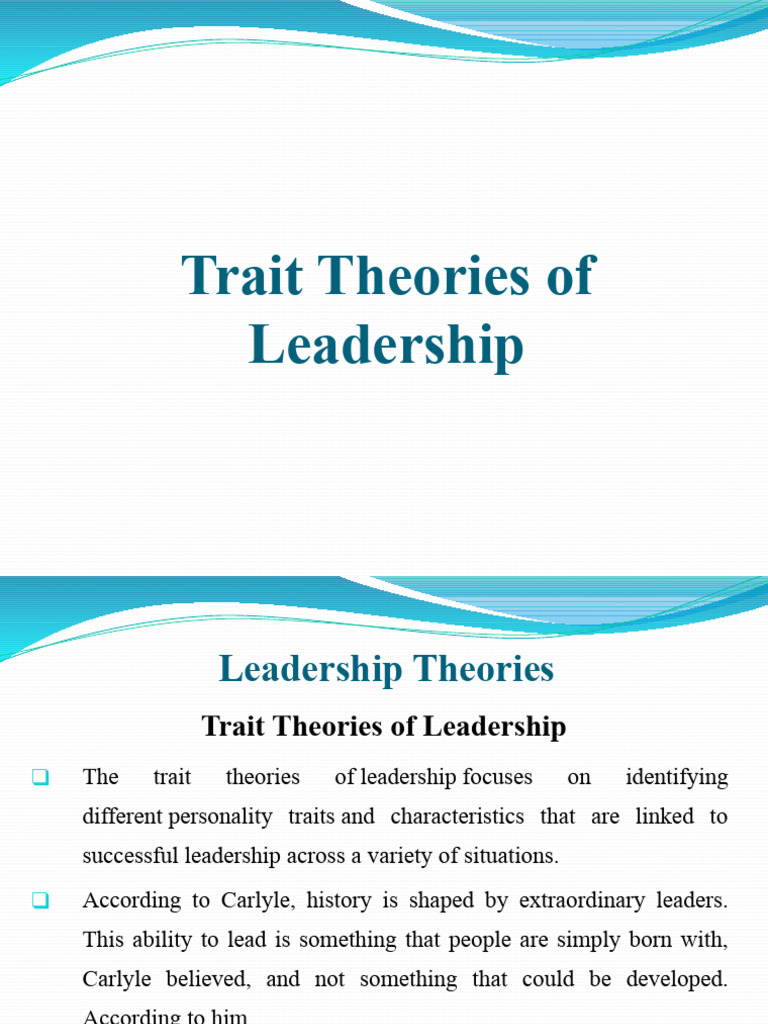 Key Traits of Effective Leadership | PDF | Leadership | Creativity