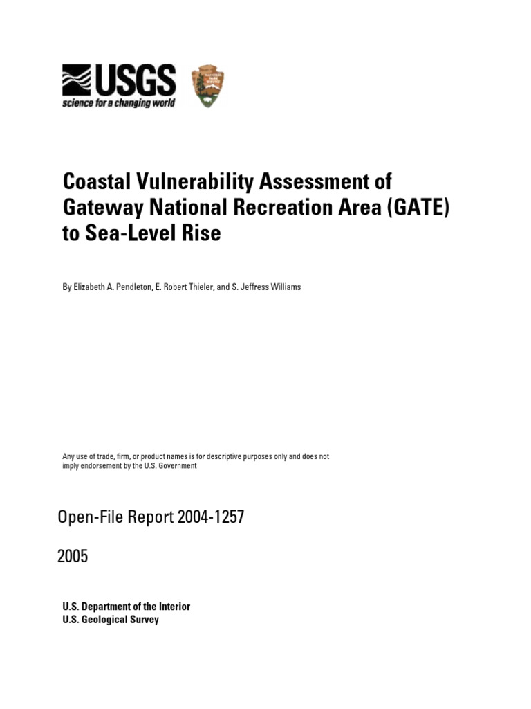 Coastal Vulnerability Assessment GATE | PDF | Coast | Sea Level Rise