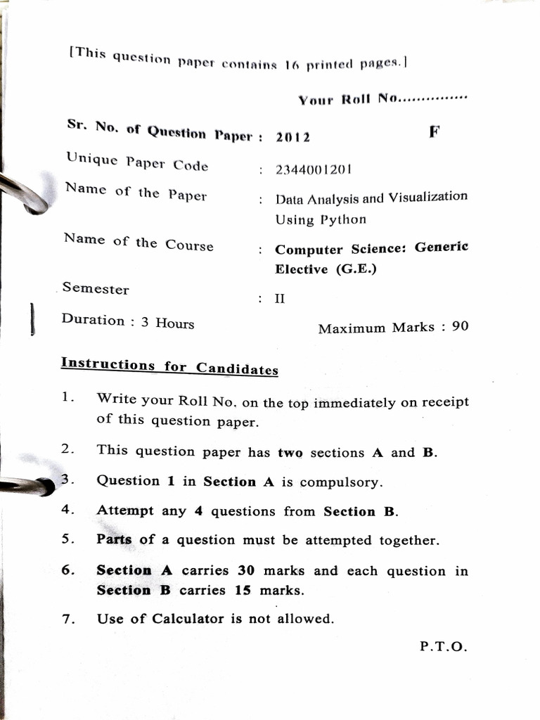Ge - Computer Science Data Analysis | PDF | Computing | Computer Data