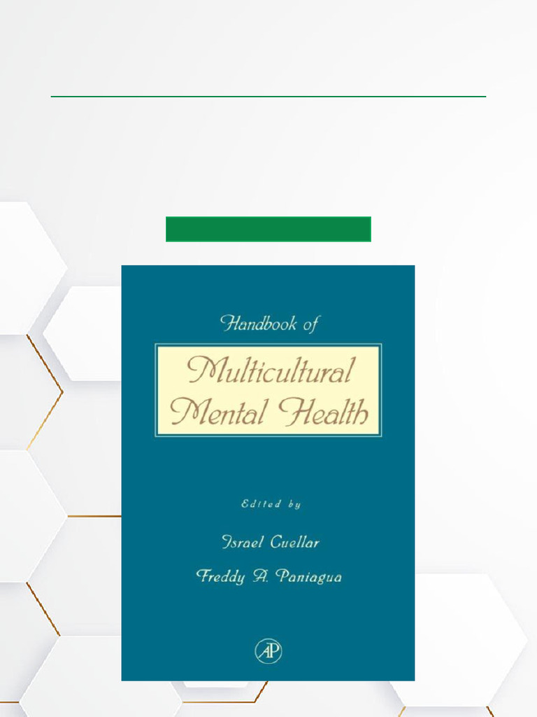 Handbook of Multicultural Mental Health Assessment and Treatment of ...
