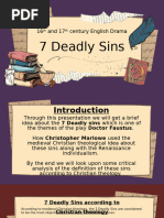 Inspector Calls Characters As Seven Deadly Sins | PDF