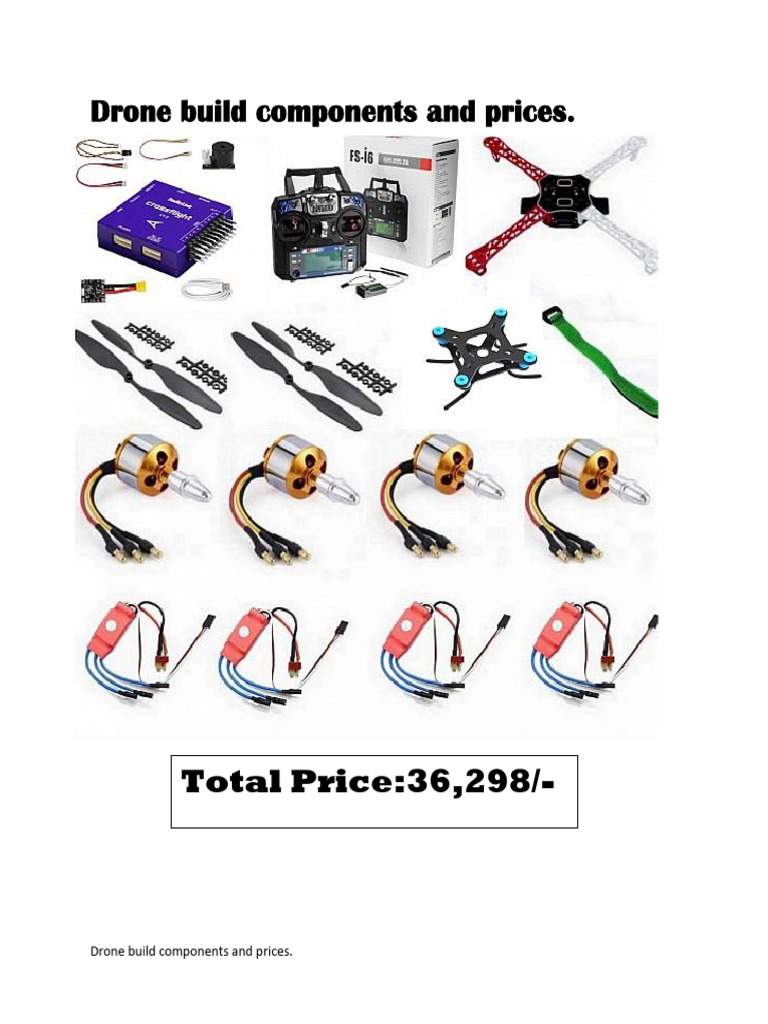 Drone Build With Cross Flight | PDF