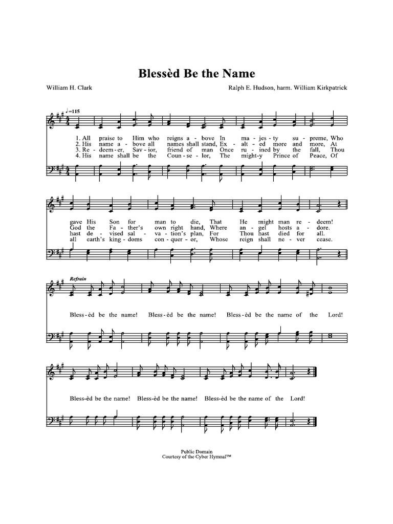 All Praise To God | PDF